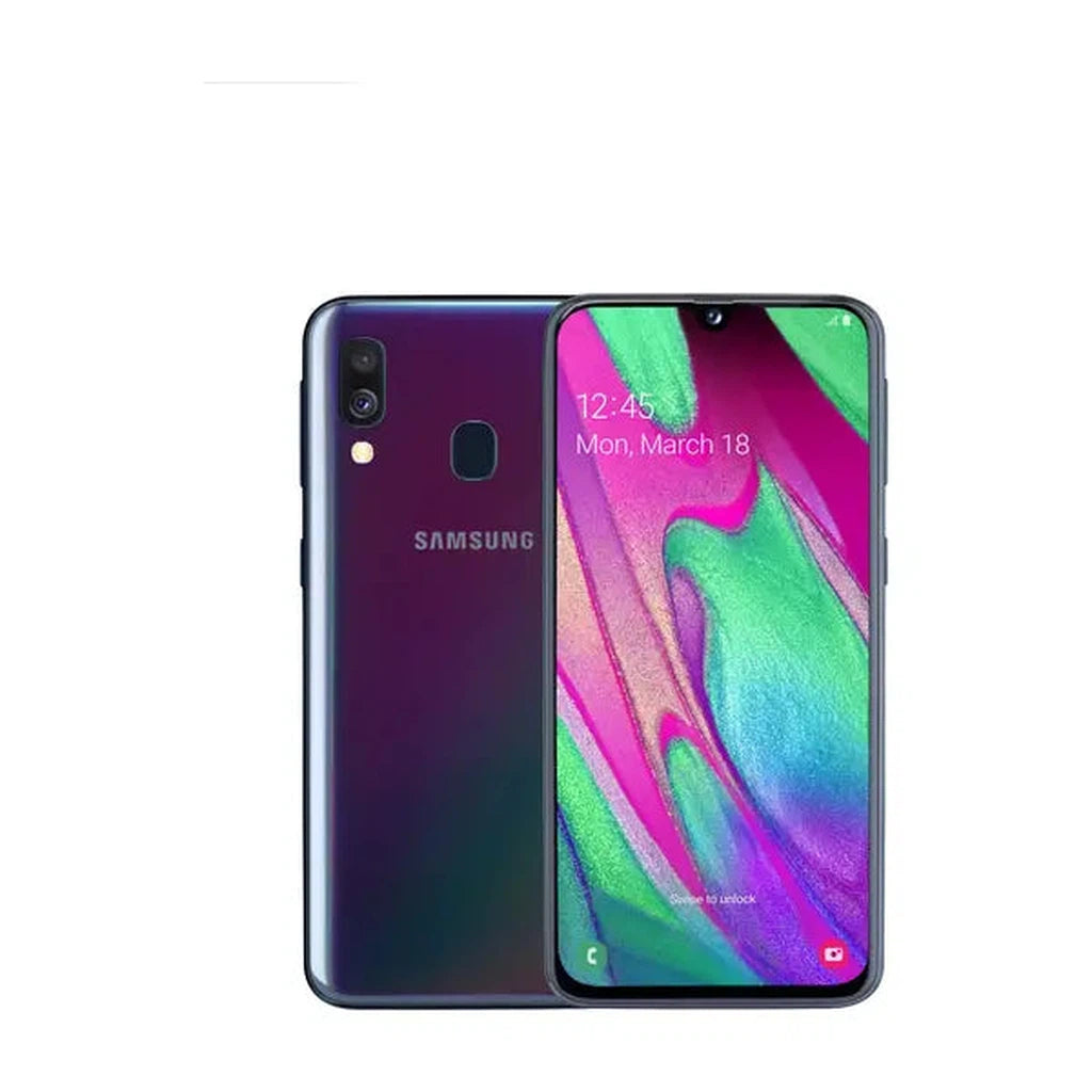 Samsung Galaxy A40 - Samsung A40 - Black - Handle It Store - Käytetyt iPhonet edullisesti verkkokaupasta