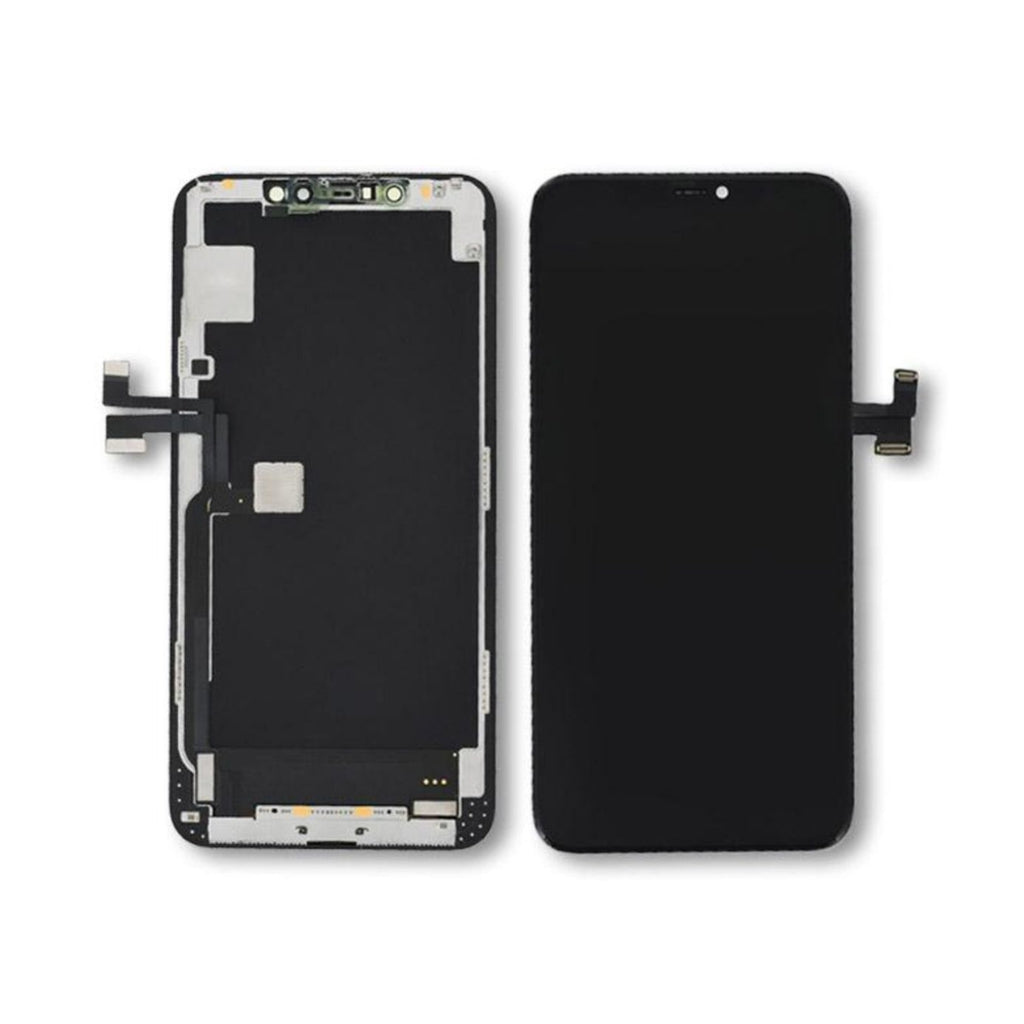 iPhone 11 Pro Max OLED -näyttö ja kosketuspaneeli - Varaosa - Varaosamyynti - Musta - Handle It Store - Käytetyt iPhonet edullisesti verkkokaupasta
