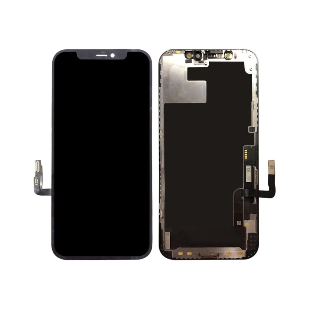 iPhone 12 Pro OLED -näyttö ja kosketuspaneeli - Varaosa - Varaosamyynti - Musta - Handle It Store - Käytetyt iPhonet edullisesti verkkokaupasta
