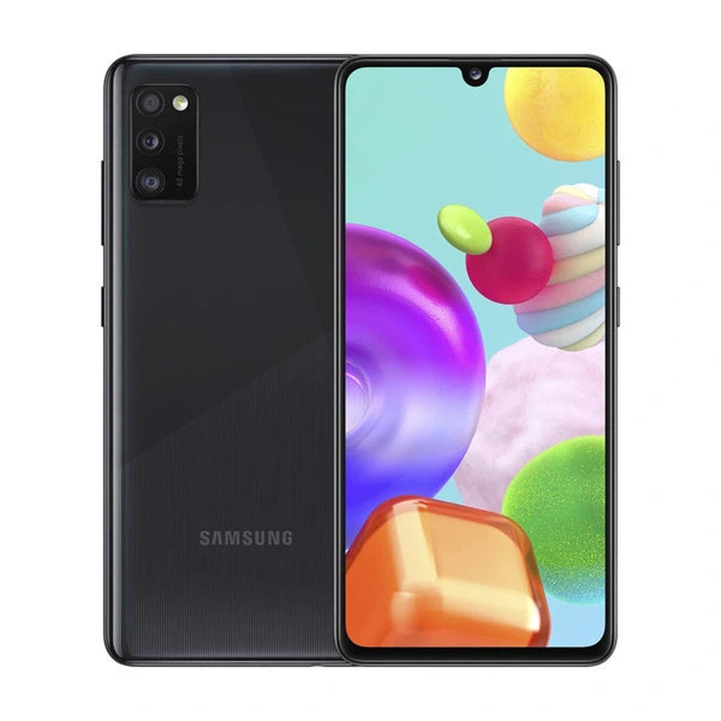 Samsung Galaxy A41 - Samsung A41 - Prism Crush Black - Handle It Store - Käytetyt iPhonet edullisesti verkkokaupasta