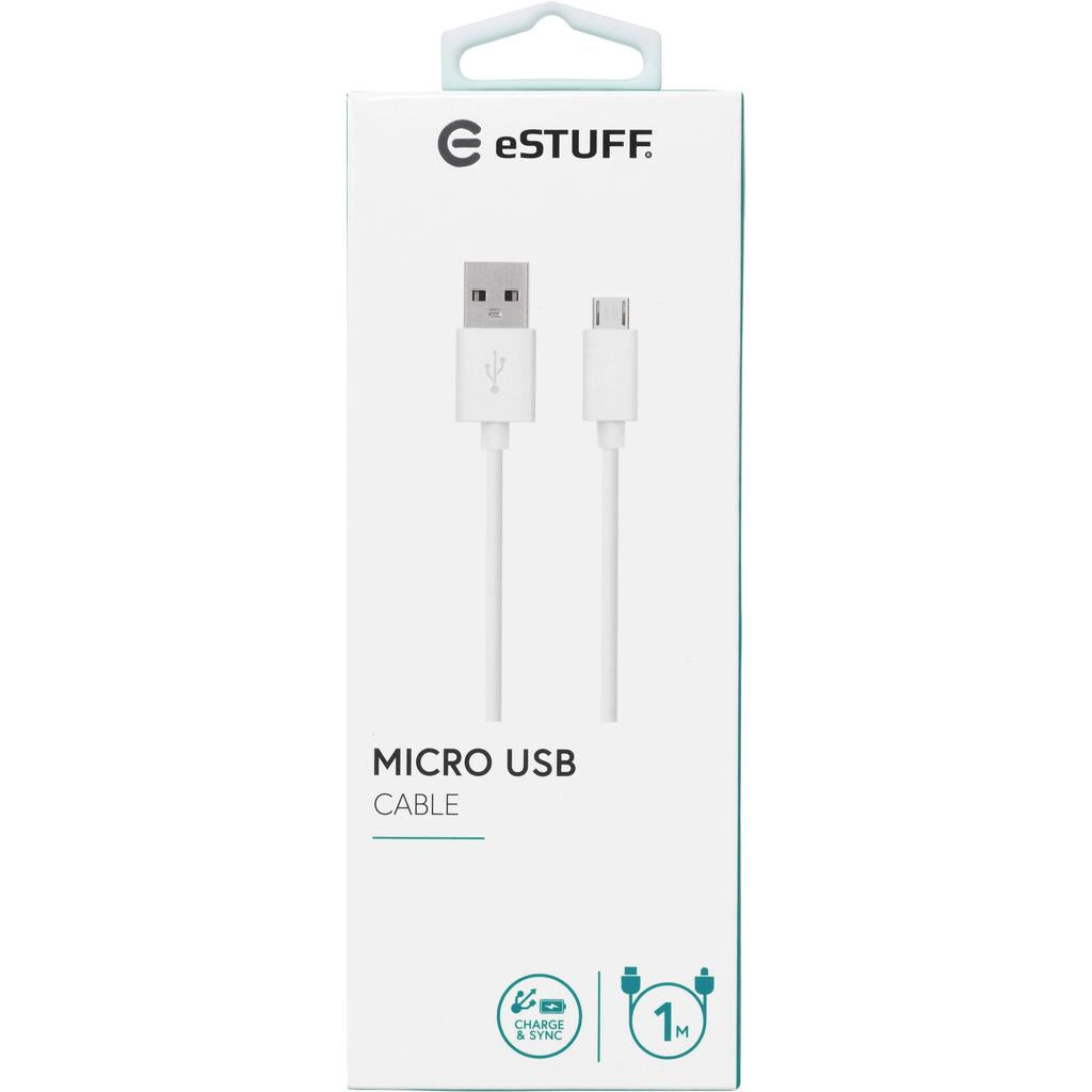 MicroUSB 1,0m -Latauskaapeli - Lisätarvikkeet - - Handle It Store - Käytetyt iPhonet edullisesti verkkokaupasta