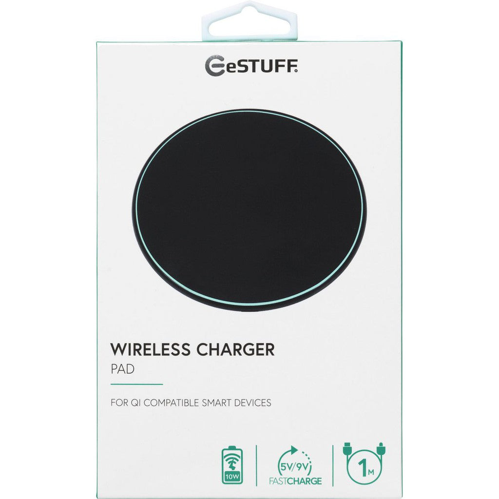 eSTUFF Wireless Charger Pad- Langaton latausasema - Lisätarvikkeet - - Handle It Store - Käytetyt iPhonet edullisesti verkkokaupasta