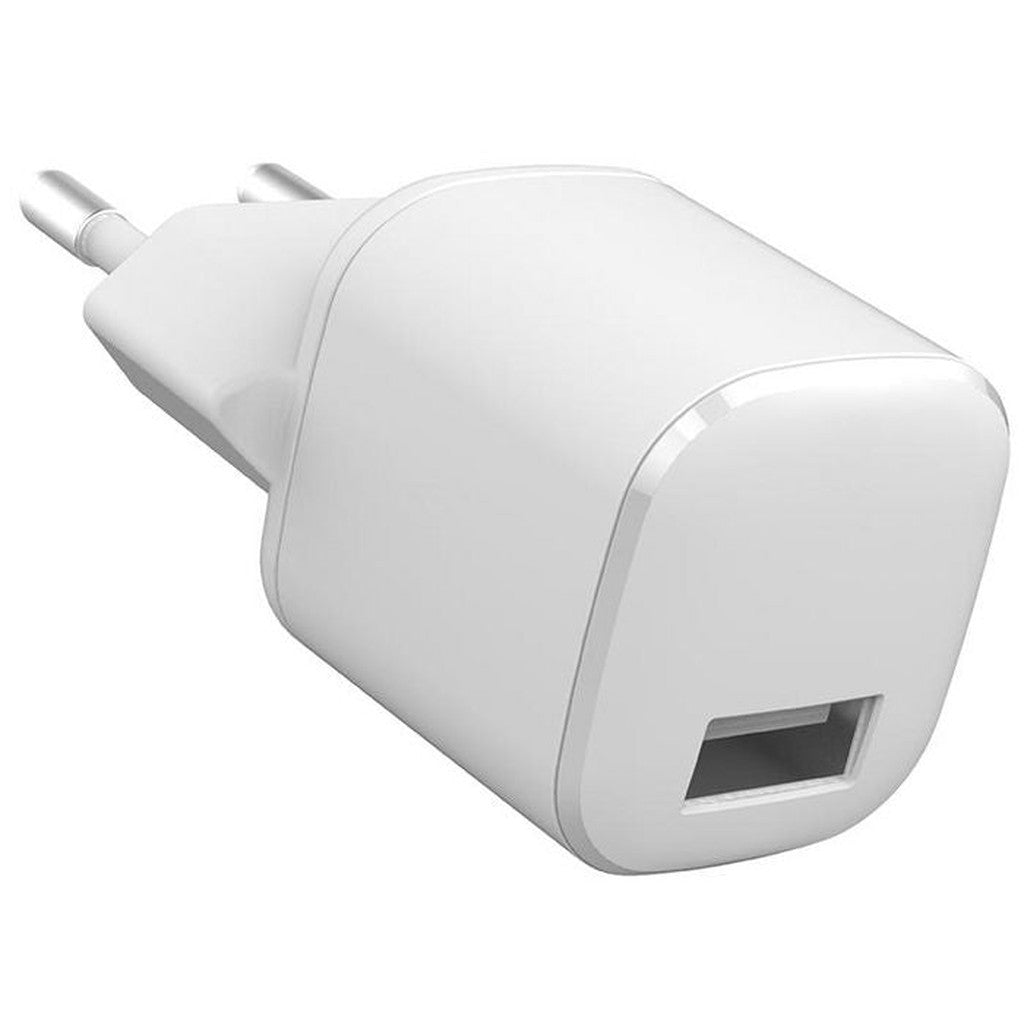 eSTUFF Home Charger USB-A 2,4A 12W EU Seinälaturi - Lisätarvikkeet - - Handle It Store - Käytetyt iPhonet edullisesti verkkokaupasta