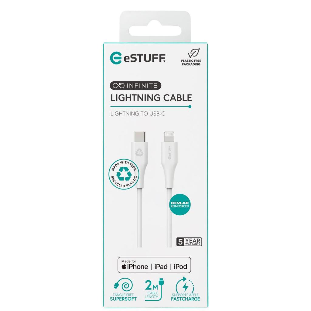 Lightning - USB-C 2,0m -Latauskaapeli - Lisätarvikkeet - - Handle It Store - Käytetyt iPhonet edullisesti verkkokaupasta