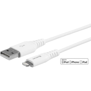 eSTUFF Lightning Cable MFI 2m White - Lisätarvikkeet - - Handle It Store - Käytetyt iPhonet edullisesti verkkokaupasta