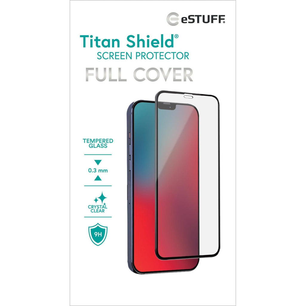 eSTUFF Apple iPhone 12 Mini Full Cover Suojalasi - Lisätarvikkeet - - Handle It Store - Käytetyt iPhonet edullisesti verkkokaupasta